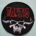 Danzig - Patch - Danzig Logo Circle Patch (Embroidered)