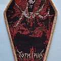 Yoth Iria - Patch - Yoth Iria  Under His Sway Coffin Patch  Beige Border