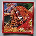 Cannibal Corpse - Patch - Cannibal Corpse Hammer Smashed Face Patch Red Border