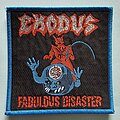 Exodus - Patch - Exodus Fabulous Disaster Patch Blue Border