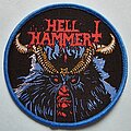 Hellhammer - Patch - Hellhammer Circle Patch Blue Border