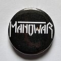 Manowar - Pin / Badge - Manowar Logo Pin / Button 25mm