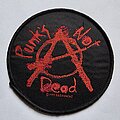 PUNK&#039;S NOT DEAD - Patch - Punk's Not Dead Circle Patch (Razamataz)