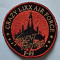 Crazy Lixx - Patch - Crazy Lixx Air Force Silent Thunder F-89 Circle Patch