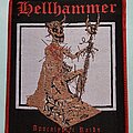 Hellhammer - Patch - Hellhammer Apocalyptic Raids Patch Red Border