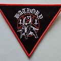 Bathory - Patch - Bathory Triangle Patch Red Border