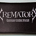 Crematory - Patch - Crematory German Gothic Metal Patch