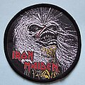 Iron Maiden - Patch - Iron Maiden Live After Death Circle Patch 80's
