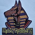 Iron Maiden - Patch - Iron Maiden World Slavery Tour Shape Patch
