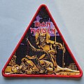 Iron Maiden - Patch - Iron Maiden Sanctuary Triangle Patch Red Border