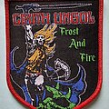 Cirith Ungol - Patch - Cirith Ungol Frost And Fire Shield Patch Red Border