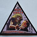 Iron Maiden - Patch - Iron Maiden Be Quick Or Be Dead Triangle Patch Black Border