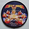 Helloween - Patch - Helloween Pumpkins United Circle Patch Black Border