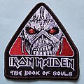 Iron Maiden - Patch - Iron Maiden The Book Of Souls Tour Patch Brown Border