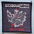 Scorpions - Patch - Scorpions Wind Of Change Patch Blue Border