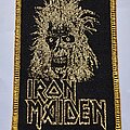 Iron Maiden - Patch - Iron Maiden First Album Patch Gold Border