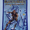 Iron Maiden - Patch - Iron Maiden Seventh Tour Of A Seventh Tour Blue Border