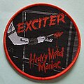 Exciter - Patch - Exciter Heavy Metal Maniac Circle Patch