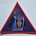 Iron Maiden - Patch - Iron Maiden Powerslave Triangle Patch Red Border