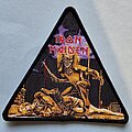 Iron Maiden - Patch - Iron Maiden Sanctuary Triangle Patch Black Border