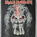 Iron Maiden - Patch - Iron Maiden Eddie Candle Finger Backpatch (2013)