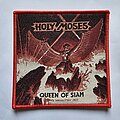 Holy Moses - Patch - Holy Moses Queen Of Siam Patch Red Border