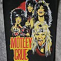 Mötley Crüe - Patch - Mötley Crüe Backpatch 1980s