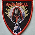 Cathedral - Patch - Cathedral Statik Majik Shield Patch Red Border
