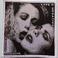 Type O Negative - Patch - Type O Negative Bloody Kisses Patch  White Border