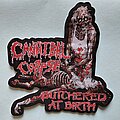 Cannibal Corpse - Patch - Cannibal Corpse Butchered At Birth Shape Patch
