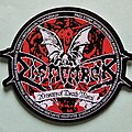 Dismember - Patch - Dismember 20 Years Of Death Metal Shape Patch