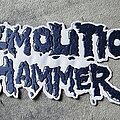 Demolition Hammer - Patch - Demolition Hammer Backshape