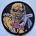 Iron Maiden - Patch - Iron Maiden Piece of Mind Circle Patch  80's