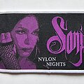 Sonja - Patch - Sonja Nylon Nights Patch White Border