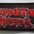 Demolition Hammer - Patch - Demolition Hammer Logo Patch