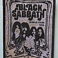 Black Sabbath - Patch - Black Sabbath World Tour 1978 Patch