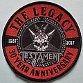 Testament - Patch - Testament The Legacy 30 Year Anniversary