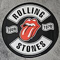 The Rolling Stones - Patch - The Rolling Stones Tour 1978 Backpatch Round