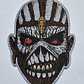 Iron Maiden - Patch - Iron Maiden The Book Of Souls Eddie Shape Patch