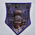 Iron Maiden - Patch - Iron Maiden The X Factor Shield Patch Purple Border
