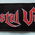 Crystal Viper - Patch - Crystal Viper Logo  Stripe Patch (Red)