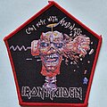 Iron Maiden - Patch - Iron Maiden Can I Play With Madness Pentagon Patch