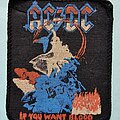 AC/DC - Patch - AC/DC If You Want Blood Patch (Printed) 80's