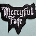 Mercyful Fate - Patch - Mercyful Fate Logo Shape Patch