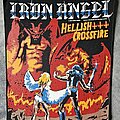 Iron Angel - Patch - Iron Angel  Hellish Crossfire Backpatch Black Border