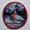 Iron Maiden - Patch - Iron Maiden Flight 666 Circle Patch Red Border