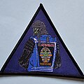 Iron Maiden - Patch - Iron Maiden Powerslave Triangle Patch Black Border