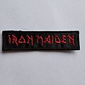 Iron Maiden - Patch - Iron Maiden Logo Mini Stripe Patch (Embroidered)