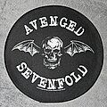 Avenged Sevenfold - Patch - Avenged Sevenfold  Death Bat  Backpatch Round