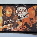 Slayer - Patch - Slayer  Haunting The Chapel Logo  Photo Patch 80's
